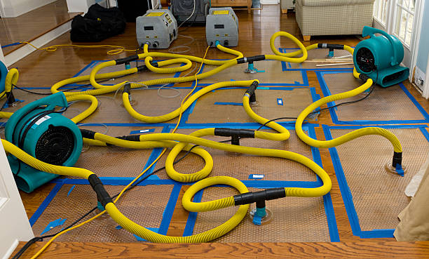 Professional Water Extraction technician working in Bloomingburg, OH
